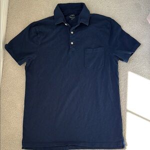 J. Crew Blue Polo Shirt Classic Design